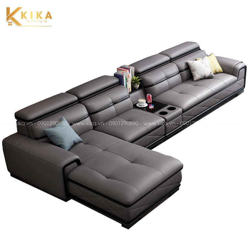 Ghế sofa da Hàn Quốc kiểu dáng hiện đại
