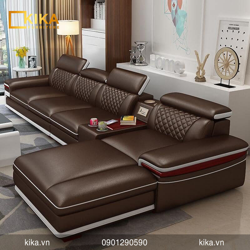 sofa chung cư hiện đại 