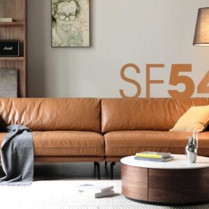 sofa văng màu cam