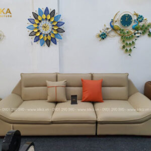 hình ảnh thực tế Sofa văng SF76 tại showroom KIKA