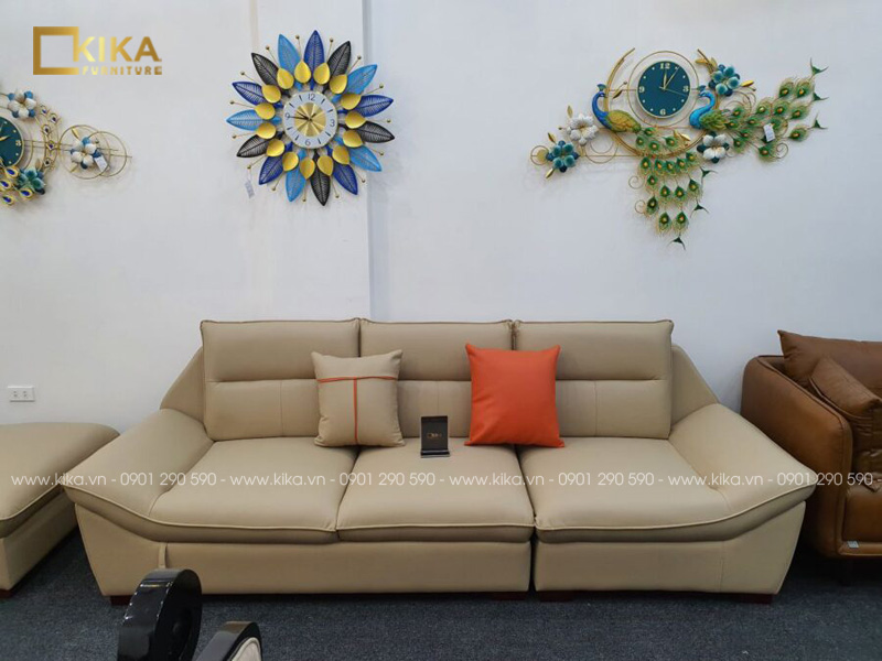 hình ảnh thực tế Sofa văng SF76 tại showroom KIKA