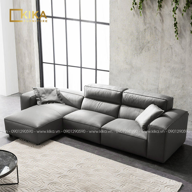 Sofa góc bọc da SF81