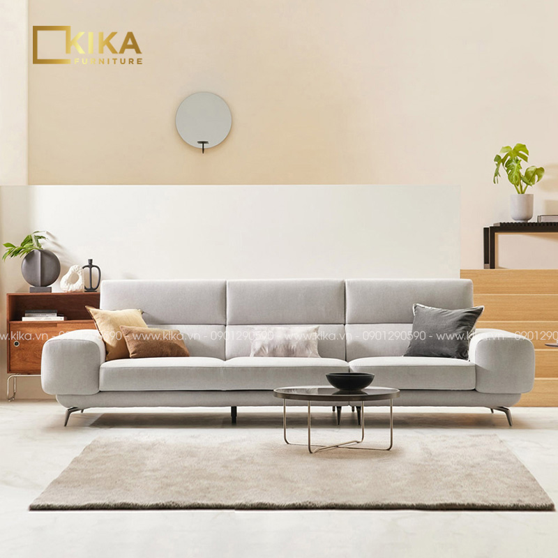 Ghế sofa văng hiện đại bọc da phong cách Hàn Quốc SF89 