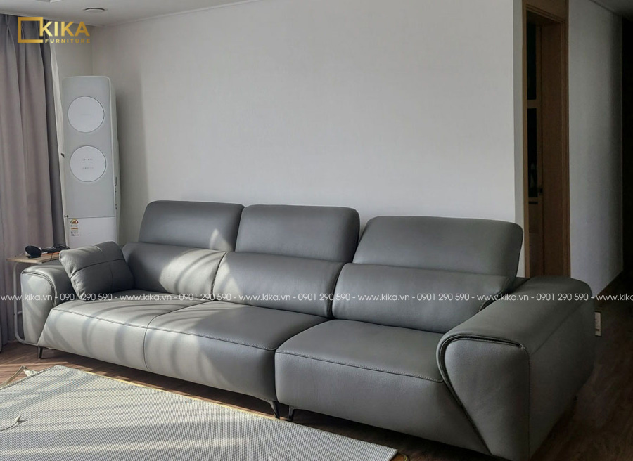 Sofa văng SF93 màu xám
