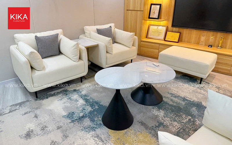 Ghế sofa đơn bọc da hiện đại - SF198 16 sofa đơn