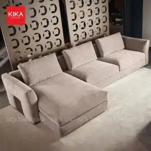 Ghế sofa góc bọc nỉ hiện đại giá tốt - SF201