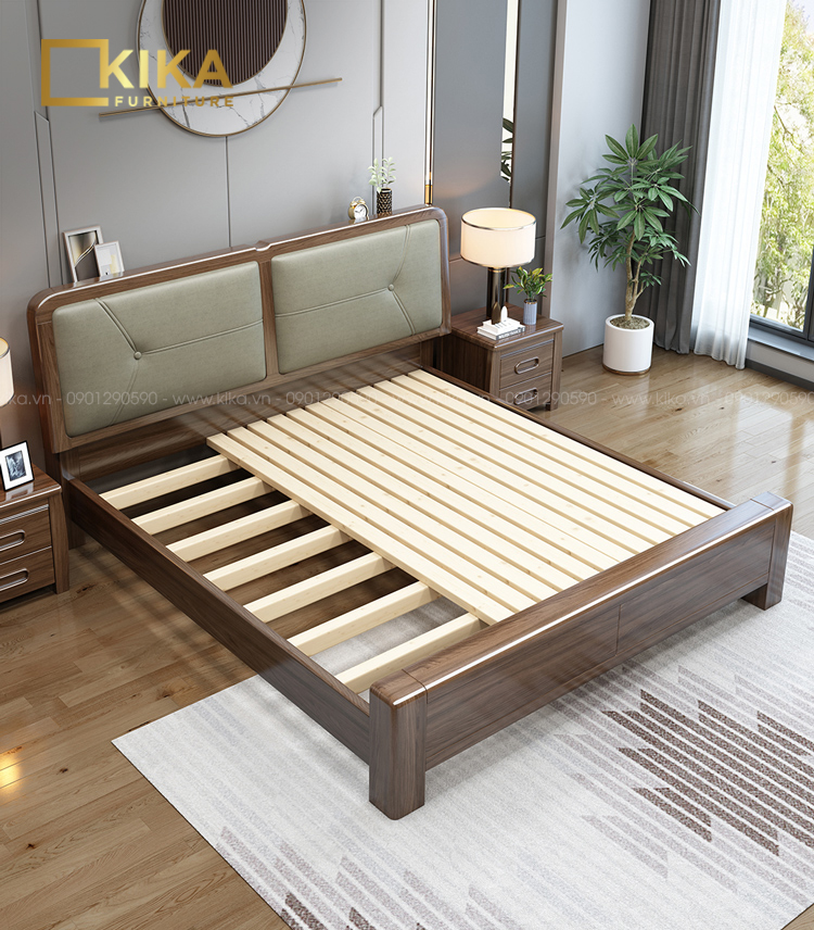 giường ngủ gỗ