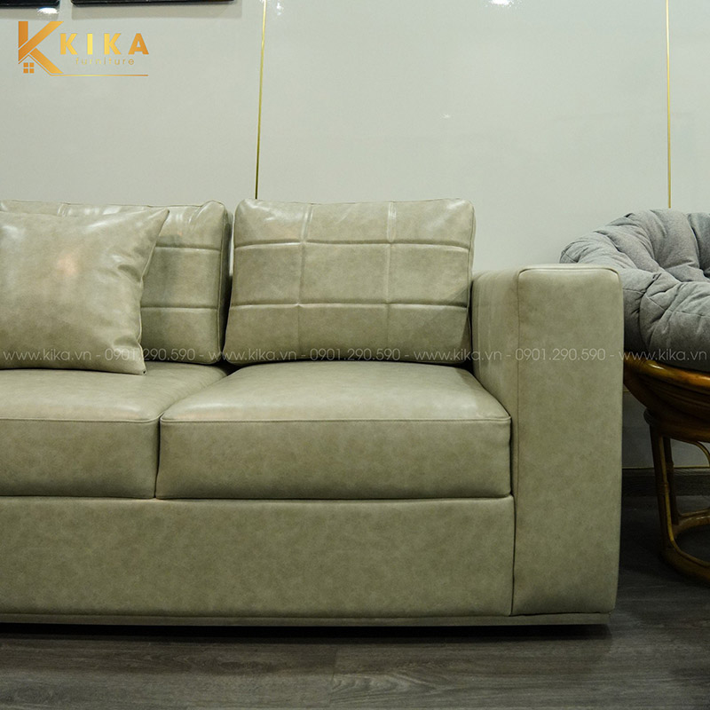 hình ảnh feedback bộ sofa mã SF219 bọc da Hàn dày dặn bền bỉ