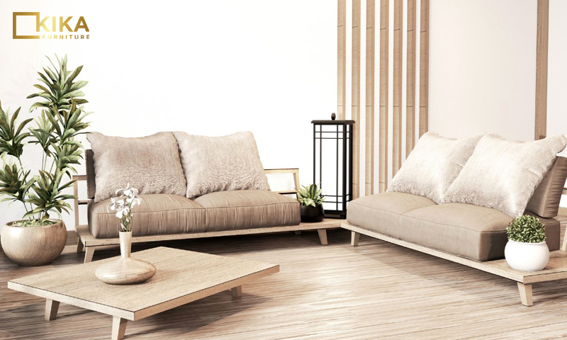Sofa đôi kiểu Nhật