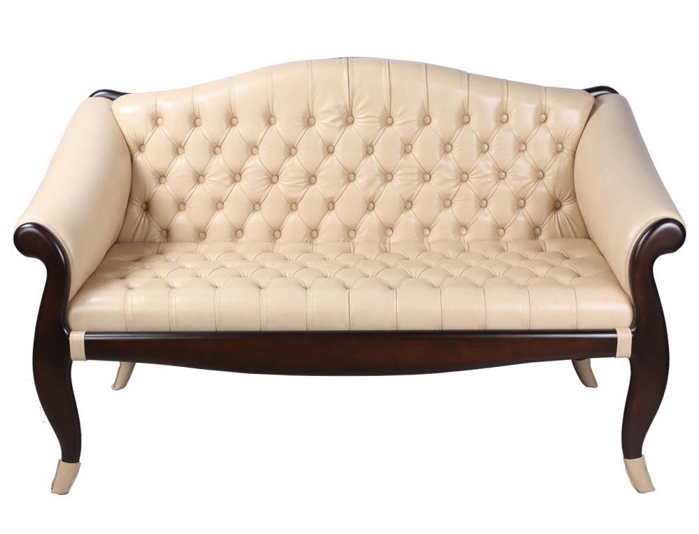 ghế sofa khung gỗ vintage