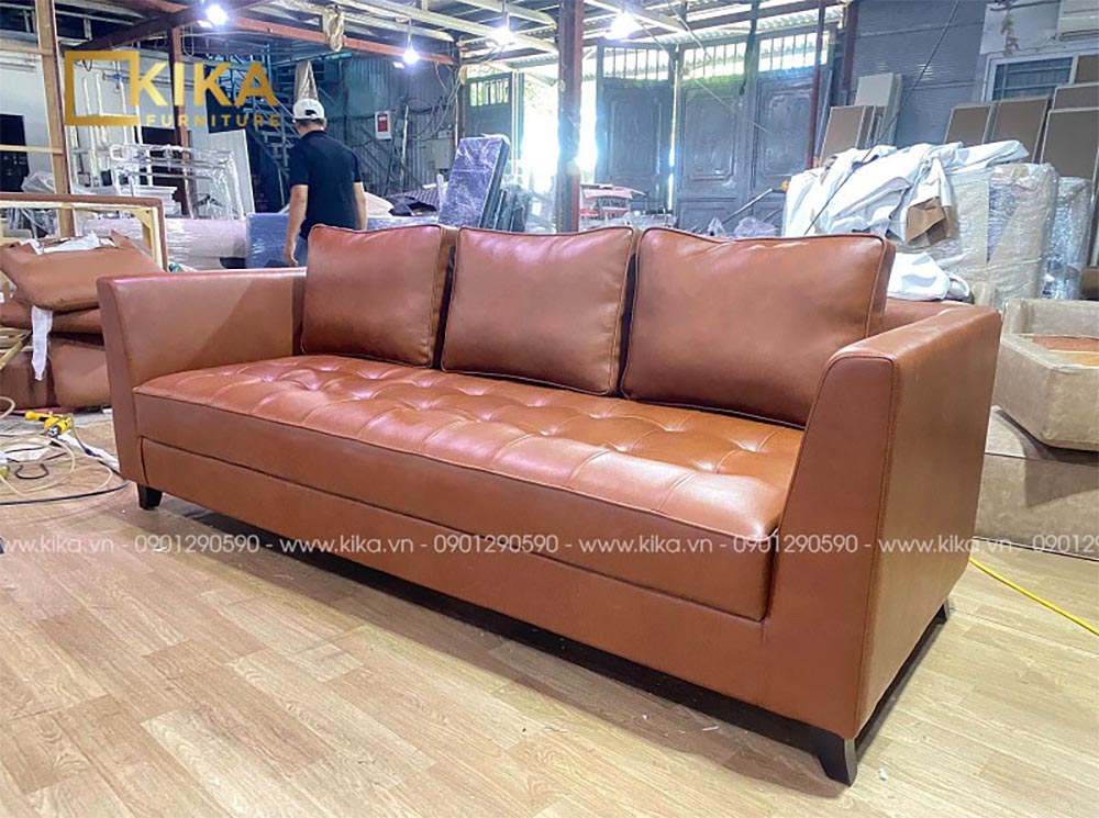 Sofa màu da bò mới nhất trên thị trường hiện nay