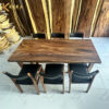 bàn ăn gỗ nguyên khối BA224