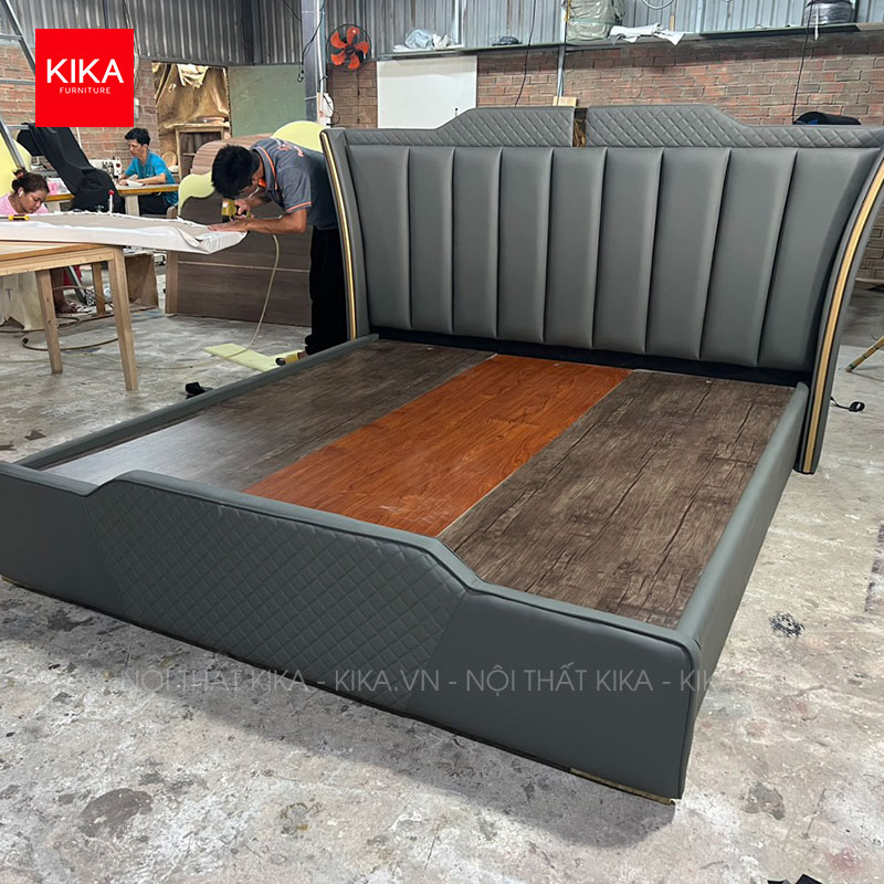 Giường ngủ bọc nệm thiết kế đa dạng - GN59 11 giường ngủ