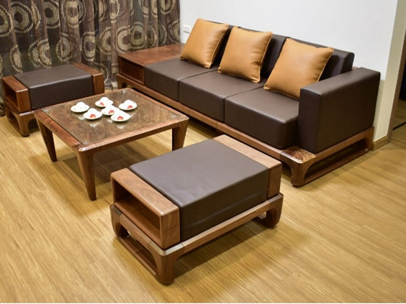 kích thước sofa gỗ 