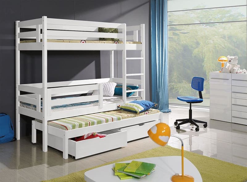 Giường ngủ gỗ công nghiệp dành cho bé 