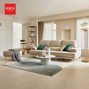 Ghế sofa văng hiện đại bọc da Hàn sang trọng - SF309 6 sofa da