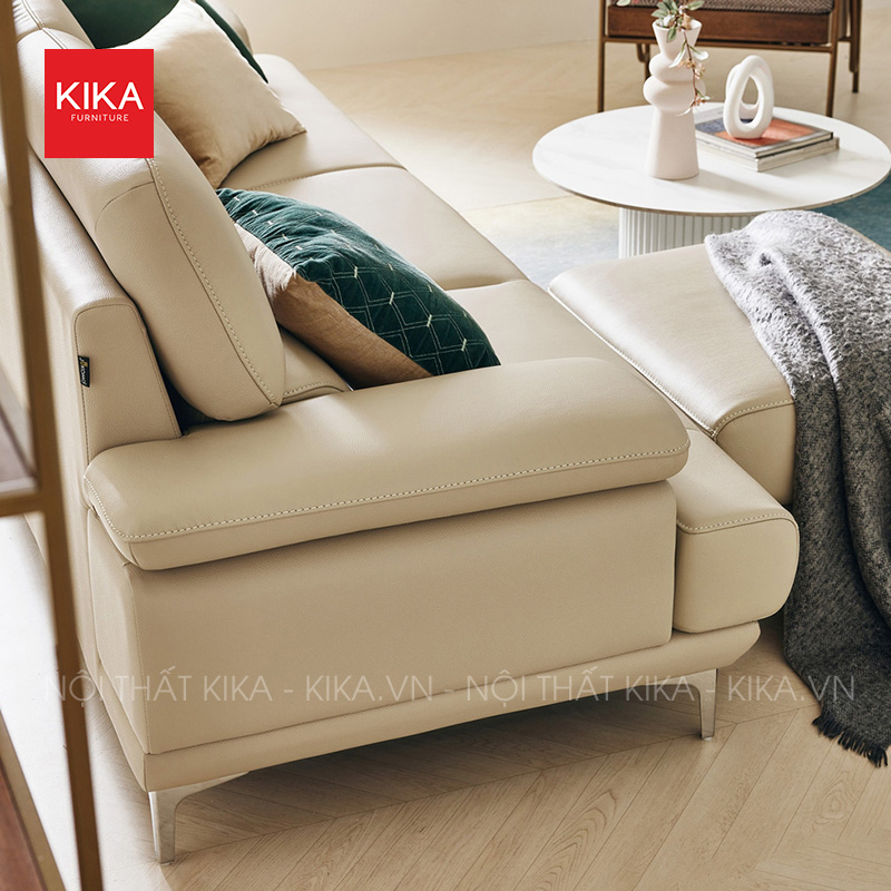 Ghế sofa văng hiện đại bọc da Hàn sang trọng - SF309 11 sofa da