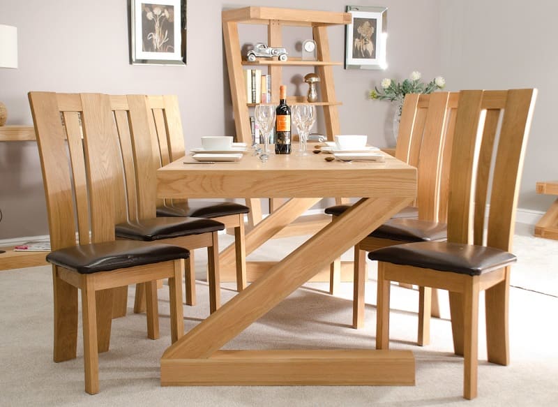 Ghế gỗ bàn ăn sang trọng 