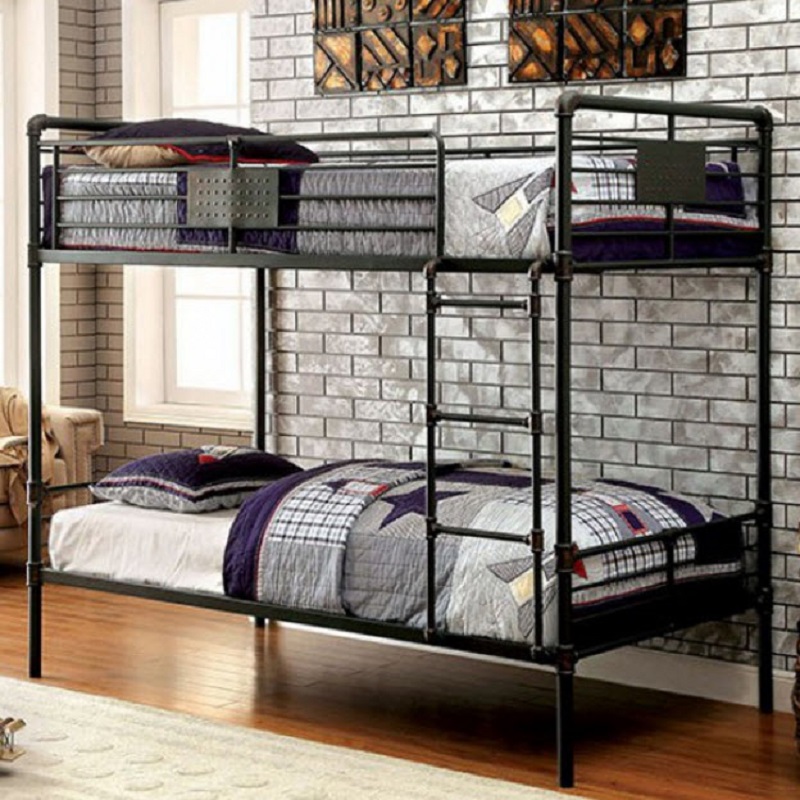 Mẫu giường tầng bằng sắt phổ biến 