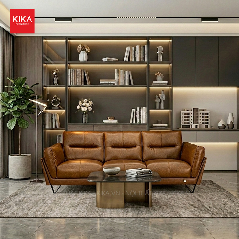 Ghế sofa da bò Torino đẳng cấp - SF347 27 sofa da