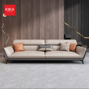 Ghế sofa văng da Hàn hiện đại - SF374 16 sofa da