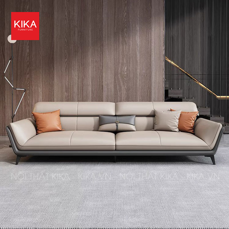 Ghế sofa văng da Hàn hiện đại - SF374 30 sofa da