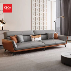 Ghế sofa văng da Hàn hiện đại - SF374 19 sofa da