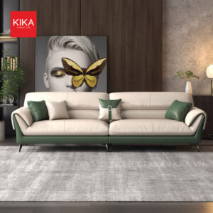 Ghế sofa văng da Hàn hiện đại - SF374 20 sofa da