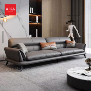 Ghế sofa văng da Hàn hiện đại - SF374 22 sofa da