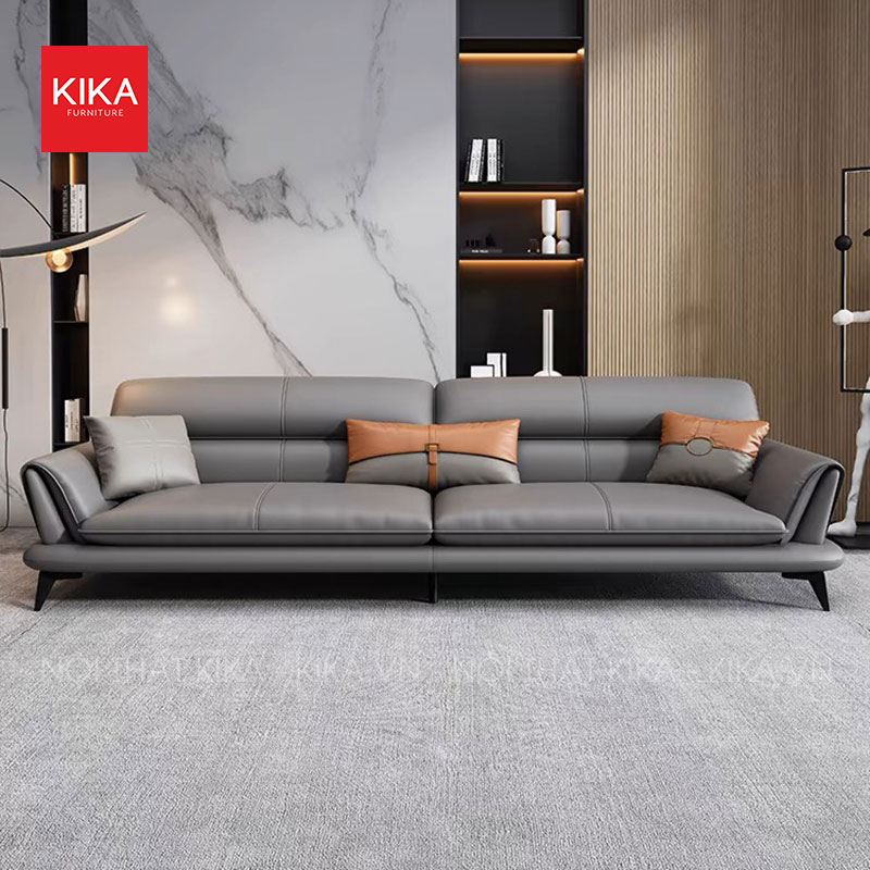 Ghế sofa văng da Hàn hiện đại - SF374 34 sofa da