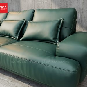 Ghế sofa văng bọc da Microfiber màu xanh - SF377 9 ghe sofa vang boc da microfiber mau xanh sf377 2 4