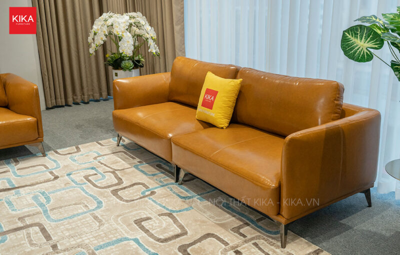 bo ghe sofa phong khach boc da cao cap thiet ke sang trong sf407 4