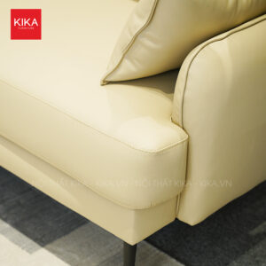 ghe sofa vang boc da nhan tao thiet ke thanh lich sang trong sf404 5