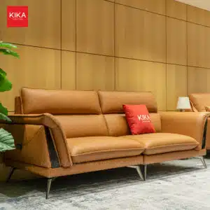 ghe sofa vang boc da microfiber cao cap phong khach sang trong sf408 4