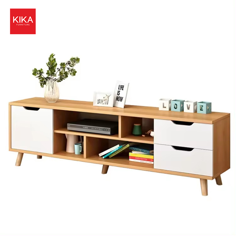 Kệ để tivi gỗ MDF hiện đại nhiều ngăn - TV09 13 ke de tivi go mdf hien dai nhieu ngan tv09 4