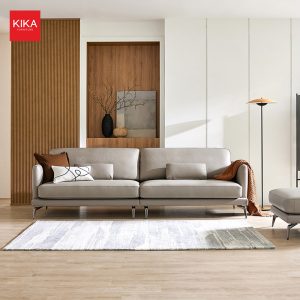 Ghế sofa bọc da cao cấp cho phòng khách hiện đại - SF420