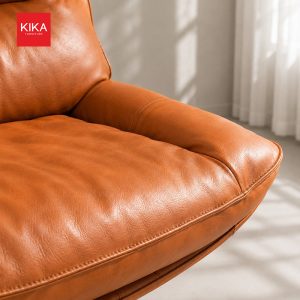 Ghế thư giãn bọc da bò xoay 360 độ - GT49