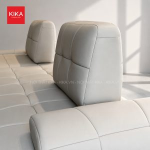Sofa da Microfiber cao cấp tựa lưng di động - SF427