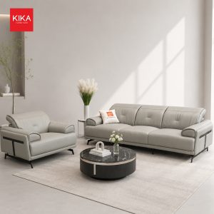 Bộ sofa da Microfiber gật gù cao cấp, hiện đại - SF428