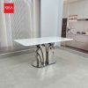 Bàn ăn mặt đá vi tinh thể thạch anh cao cấp - BA493 12 ộ bàn ăn 6 ghế mặt đá vi tinh thể thạch anh cao cấp - BA482