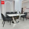 Bộ bàn ăn 6 ghế hiện đại mặt đá thạch anh sang trọng - BA483 13 Bộ bàn ăn 6 ghế hiện đại mặt đá thạch anh sang trọng - BA483