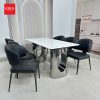 Bộ bàn ăn 6 ghế mặt đá thạch anh hiện đại - BA488 10 Bộ bàn ăn 6 ghế mặt đá thạch anh hiện đại - BA488