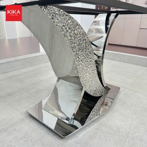 Bộ bàn ăn nhập khẩu mặt đá vi tinh thể chống trầy xước - BA491 7 Bộ bàn ăn nhập khẩu mặt đá vi tinh thể chống trầy xước - BA491