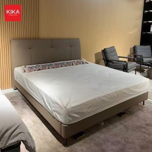 Giường ngủ nhập khẩu thanh lịch cho phòng ngủ hiện đại - GN105