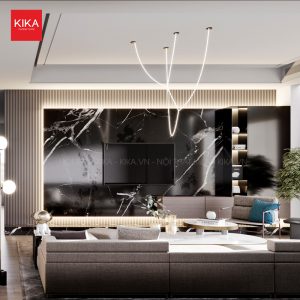 Vách ốp tường hiện đại giúp không gian thêm sang trọng – VT11