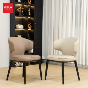 Ghế ăn nhập khẩu cao cấp bọc da microfiber – GA207