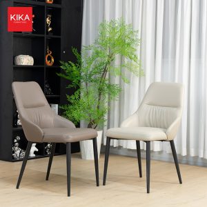 Ghế ăn bọc da microfiber hiện đại, êm ái – GA211