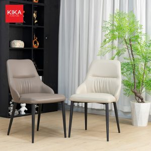 Ghế ăn bọc da microfiber hiện đại, êm ái – GA211