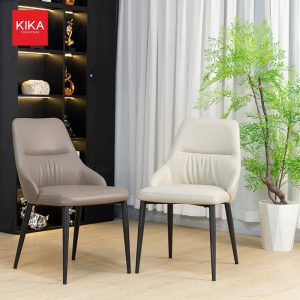 Ghế ăn bọc da microfiber hiện đại, êm ái – GA211